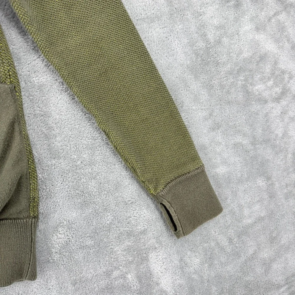 Lululemon Sweater Womens Size S Post Savasana Fatigue Green Antidote Reversible
